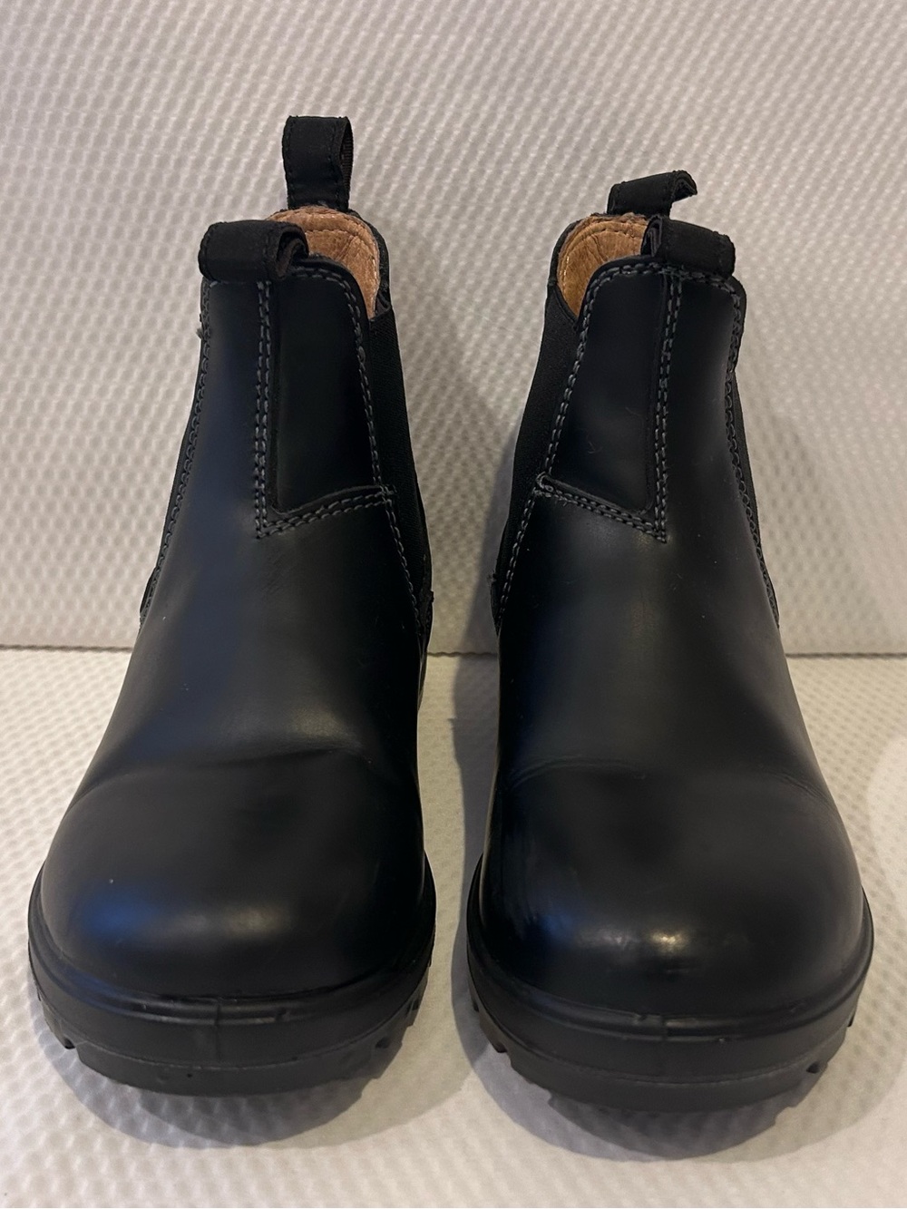 Aquatherm Black Leather Chelsea Boots